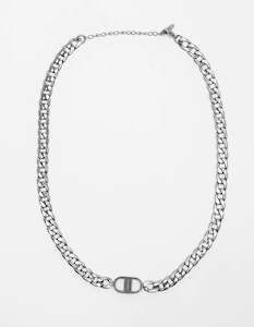 Stella + Gemma Silver Chain with Reversed Link Detail