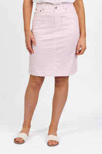 Vassalli Pink Gingham Lightweight skirt