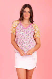 Charlo Ana Top Floral