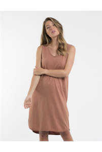 Foxwood Argousey Tank Dress Bronze