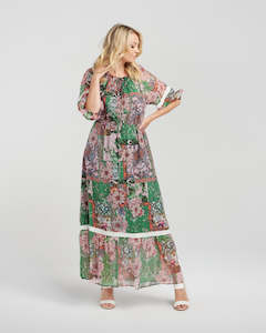 Zafina Vivian Dress | Paisley Mix