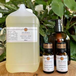 Castile Hand Soap Bundle (comes with free pump bottle!)